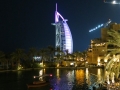 Burj Al Arab bei Nacht