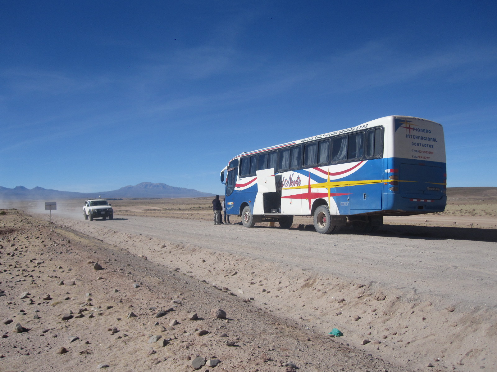 Bild Bus Wüste