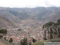 Blick auf Cusco - Peru