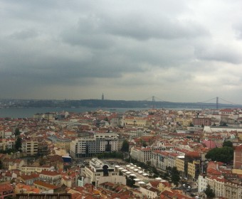 Blick auf Lissabon - Portugal